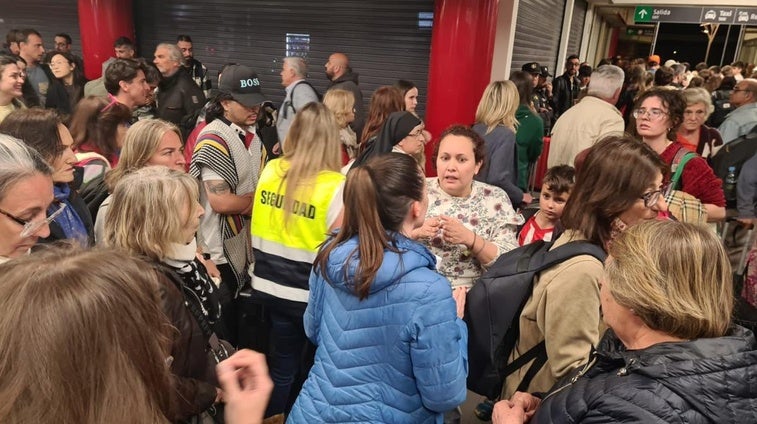 Así fue la comunicación a los pasajeros atrapados en Pajares y su salida del túnel
